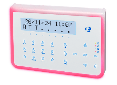 Tastiera lcd oled touch con prossimitÀfondo nero