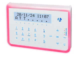 Tastiera lcd oled touch con prossimitÀfondo nero