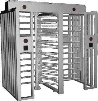 Tornello a tutta altezza sus304 doppia corsia