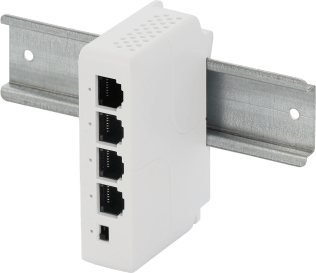Extender poe din 1 in 3 out passivo 25w 10/100