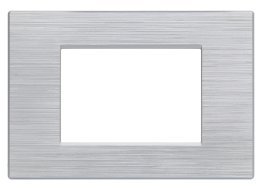 Placca tecnopol. spazz. 8003sl-8 art 7p silver
