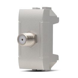 Presa satellitare t1 825a 1p alluminio