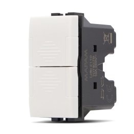 Doppio pulsante (10a-250v) art 827b bianco -