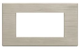 Placca tecnopol. spazz. 8004sl-4 art 4p sabbia